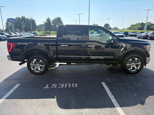 Agate Black Metallic 2021 Ford F-150 XLT