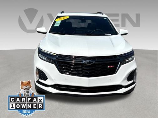 Summit White 2022 Chevrolet Equinox RS