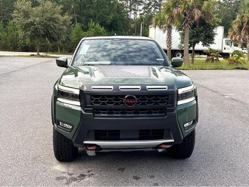 Green 2026 Nissan Frontier PRO-X