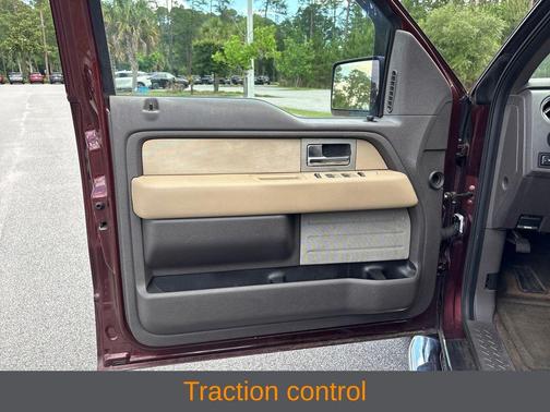 Maroon 2010 Ford F-150 XLT SuperCab
