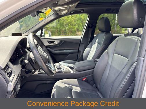 Glacier White Metallic 2019 Audi Q7 45 Premium Plus