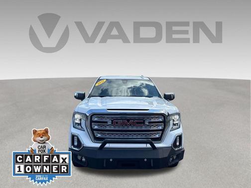 Summit White 2021 GMC Sierra 1500 SLT