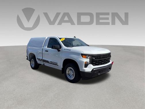 Summit White 2023 Chevrolet Silverado 1500 WT