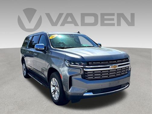 Satin Steel Metallic 2022 Chevrolet Suburban Premier