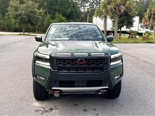 Green 2026 Nissan Frontier PRO-X