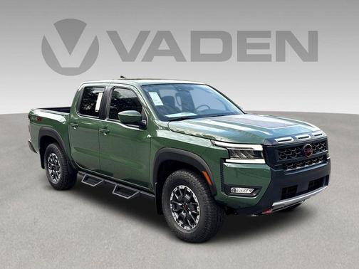 Green 2026 Nissan Frontier PRO-X