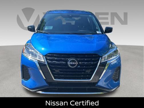 Electric Blue Metallic 2023 Nissan Kicks SV