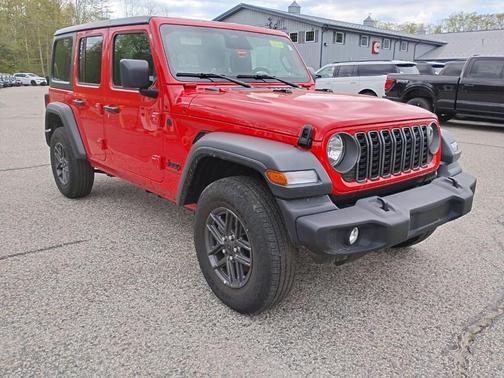 Firecracker Red Clearcoat 2025 Jeep Wrangler Sport