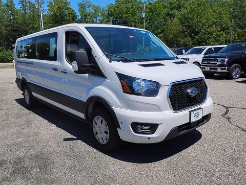 Oxford White 2024 Ford Transit-350 XLT