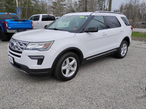 Oxford White 2019 Ford Explorer XLT