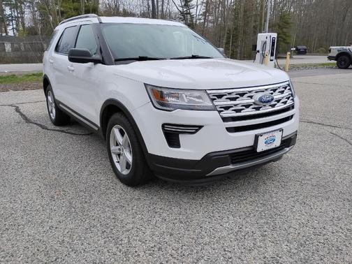 Oxford White 2019 Ford Explorer XLT