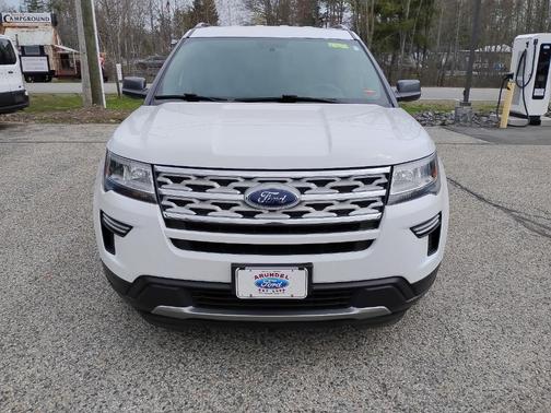 Oxford White 2019 Ford Explorer XLT
