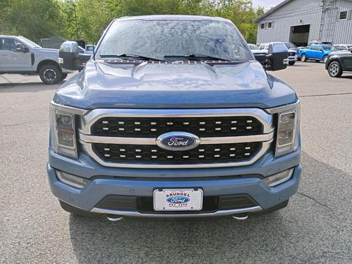 Azure Gray Metallic 2023 Ford F-150 Platinum