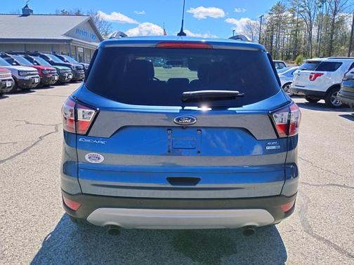 Blue Metallic 2018 Ford Escape SEL