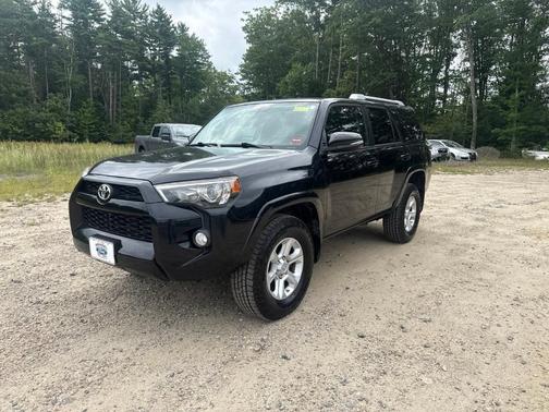 Midnight Black Metallic 2018 Toyota 4Runner SR5 Premium