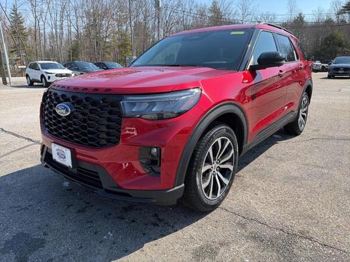 Red 2026 Ford Explorer ST-Line