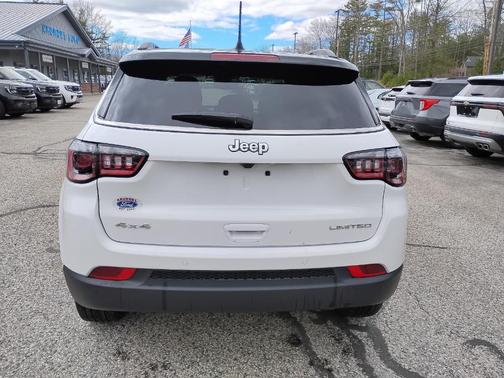 Bright White Clearcoat 2025 Jeep Compass Limited