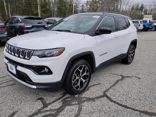 Bright White Clearcoat 2025 Jeep Compass Limited