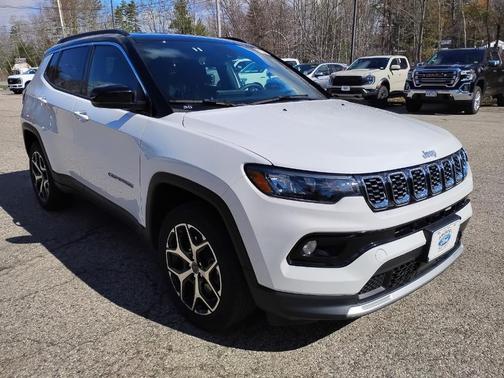 Bright White Clearcoat 2025 Jeep Compass Limited