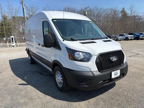 White 2026 Ford Transit-350 148 WB Medium Roof Cargo