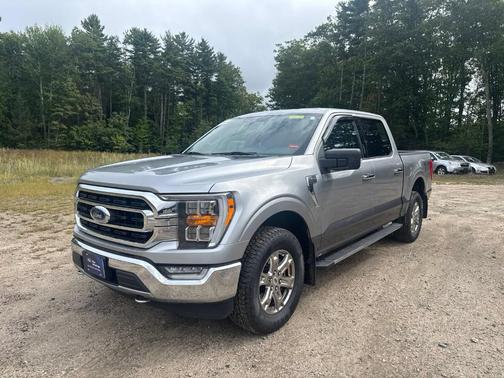 Silver 2021 Ford F-150 XLT