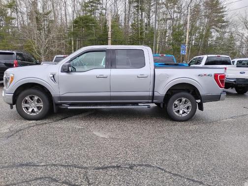 Silver 2021 Ford F-150 XLT