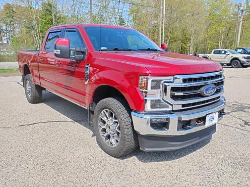 Red Metallic 2020 Ford F-250 Lariat