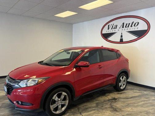 Milano Red 2017 Honda HR-V EX
