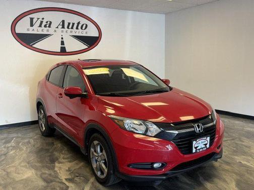 Milano Red 2017 Honda HR-V EX