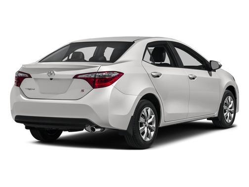 Super White 2016 Toyota Corolla S Plus