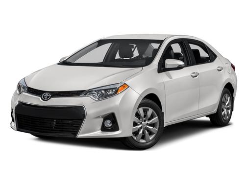 Super White 2016 Toyota Corolla S Plus