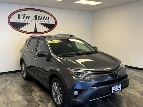 Magnetic Gray Metallic 2018 Toyota RAV4 Limited