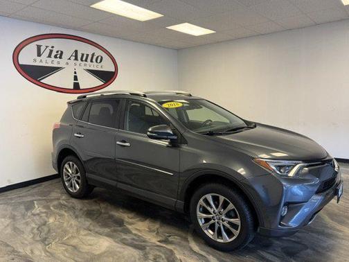 Magnetic Gray Metallic 2018 Toyota RAV4 Limited
