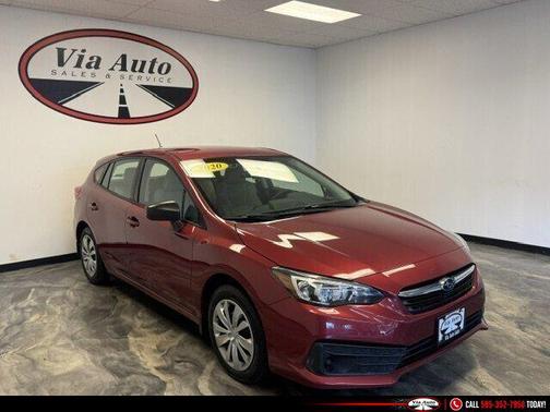 Crimson Red Pearl 2020 Subaru Impreza 5-Door