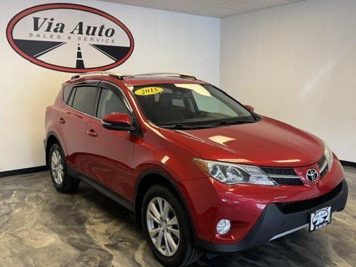 Barcelona Red Metallic 2015 Toyota RAV4 Limited