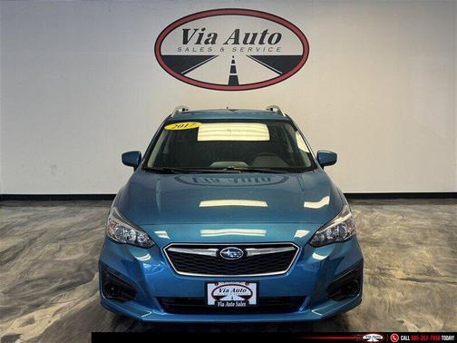 Island Blue Pearl 2017 Subaru Impreza 2.0i Premium
