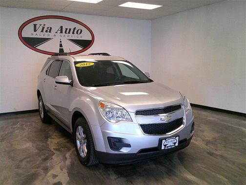 Silver 2015 Chevrolet Equinox 1LT