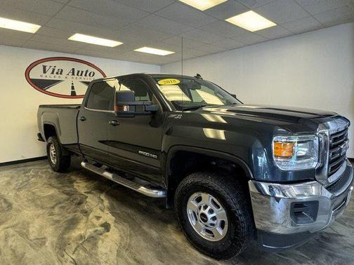 Unripened Green Metallic 2018 GMC Sierra 2500 SLE