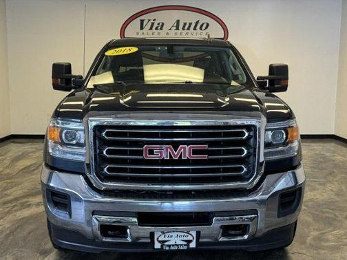 Unripened Green Metallic 2018 GMC Sierra 2500 SLE