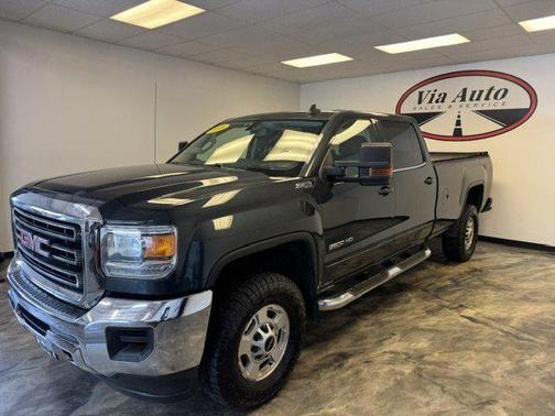 Unripened Green Metallic 2018 GMC Sierra 2500 SLE