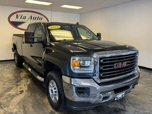 Unripened Green Metallic 2018 GMC Sierra 2500 SLE