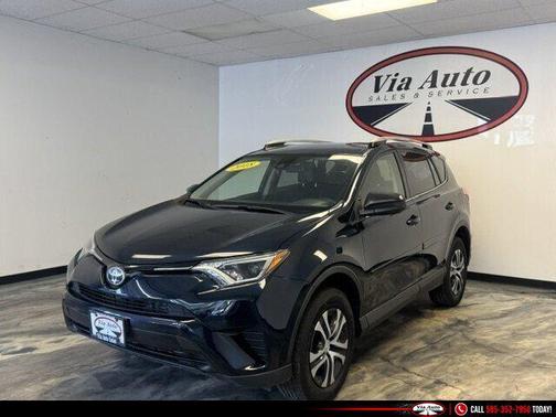 Galactic Aqua Mica 2018 Toyota RAV4 LE