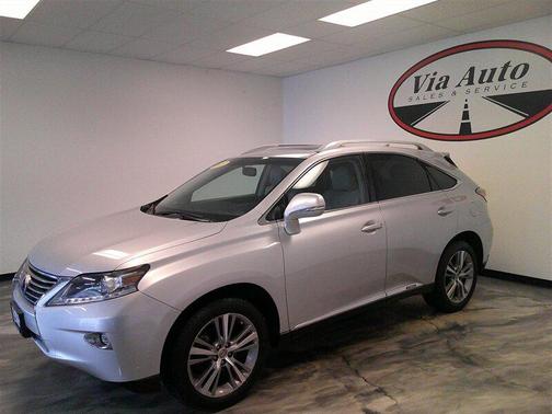 Silver Lining Metallic 2015 Lexus RX 450h Base