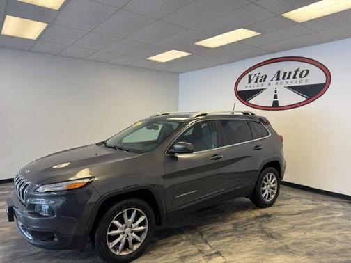 Granite Crystal Metallic Clearcoat 2018 Jeep Cherokee Limited