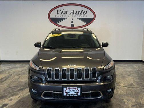 Granite Crystal Metallic Clearcoat 2018 Jeep Cherokee Limited