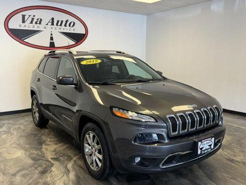 Granite Crystal Metallic Clearcoat 2018 Jeep Cherokee Limited