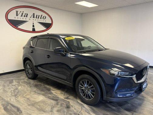 Deep Crystal Blue Mica 2019 Mazda CX-5 Touring
