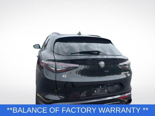 Vulcano Black Metallic 2024 Alfa Romeo Stelvio Veloce