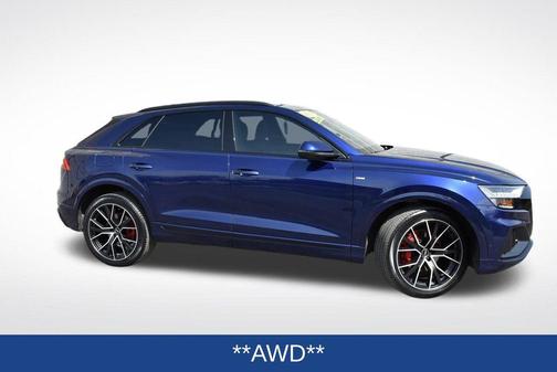 Navarra Blue Metallic 2021 Audi Q8 55 Prestige