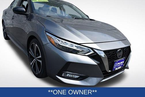 Gray 2021 Nissan Sentra SR